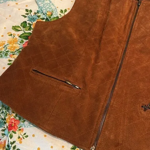 Baxter & Wells leather vest size large - Picture 10 of 10